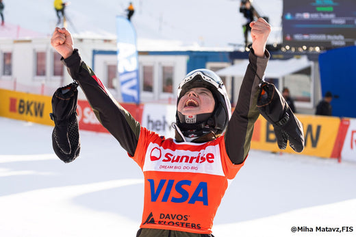 スノーボードW杯で 三木つばき選手が優勝しました!