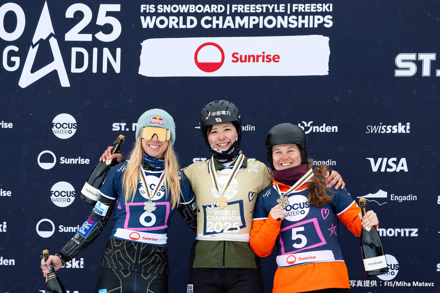 スノーボード世界選手権で 三木つばき選手が 金メダルを獲得しました!