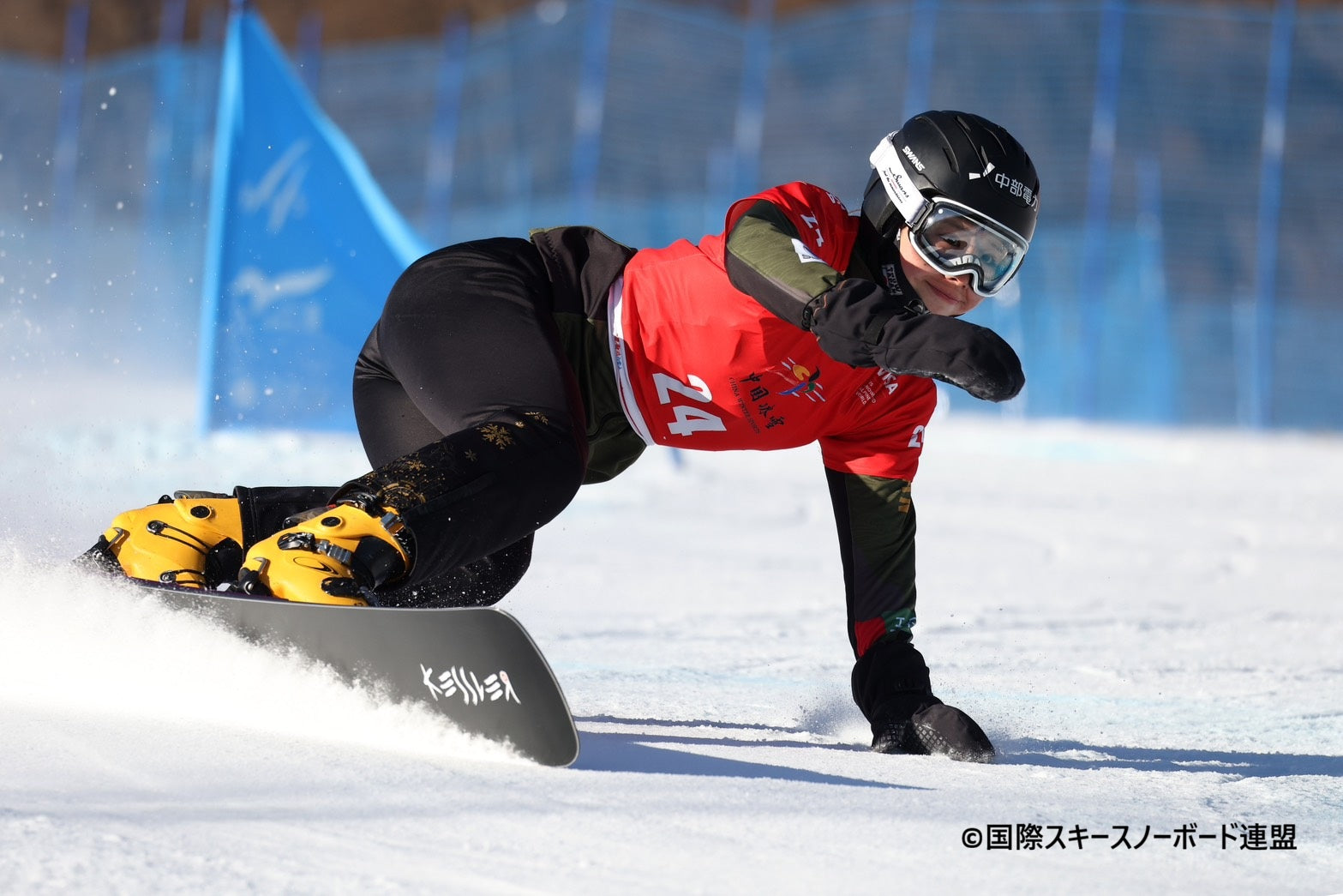 スノーボードW杯で三木つばき選手が優勝しました！